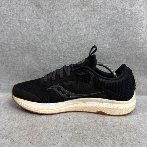 Saucony Shoes Womens Size 9 Ride 17 Black Athletic Running Sneakers S10726-12 - Picture 7 of 10